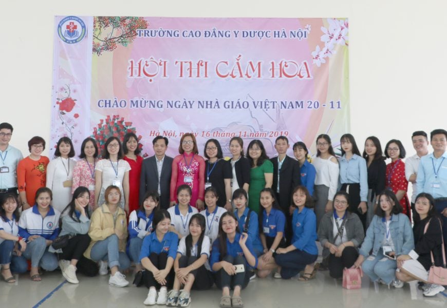 Hội thi cắm hoa chào mừng ngày Nhà giáo Việt Nam 20/11 với chủ đề “Tri ân thầy cô giáo”