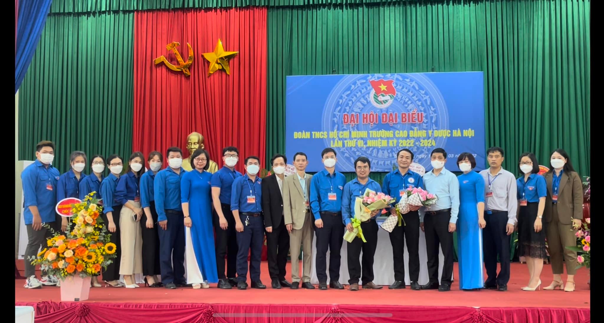Đại hội Đoàn thanh niên Cộng sản Hồ Chí Minh trường Cao đẳng Y Dược Hà Nội lần thứ VI, nhiệm kỳ 2022-2024