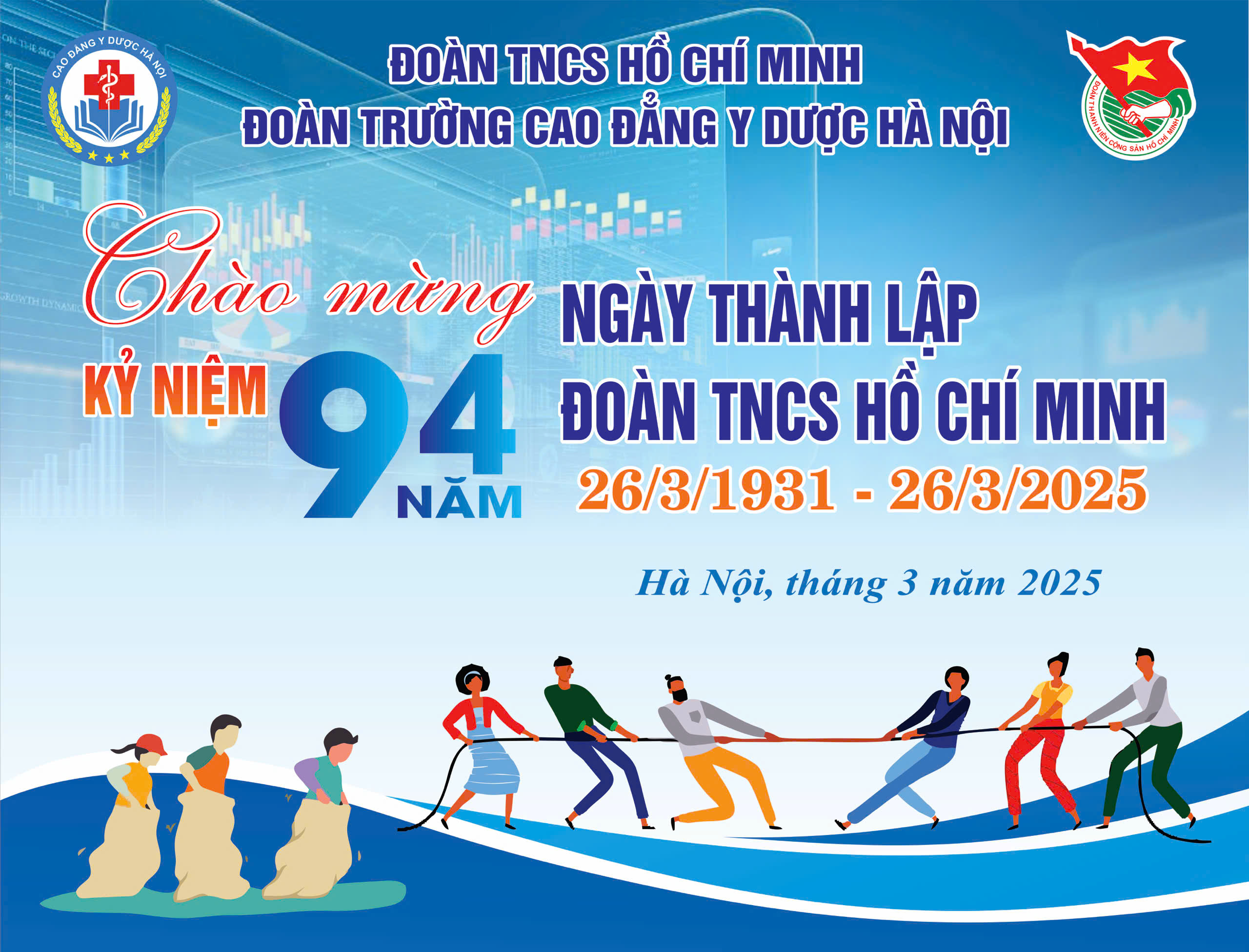 Các hoạt động chào mừng kỉ niệm 94 năm ngày thành lập Đoàn TNCS Hồ Chí Minh (26/3/1931 – 26/3/2025)