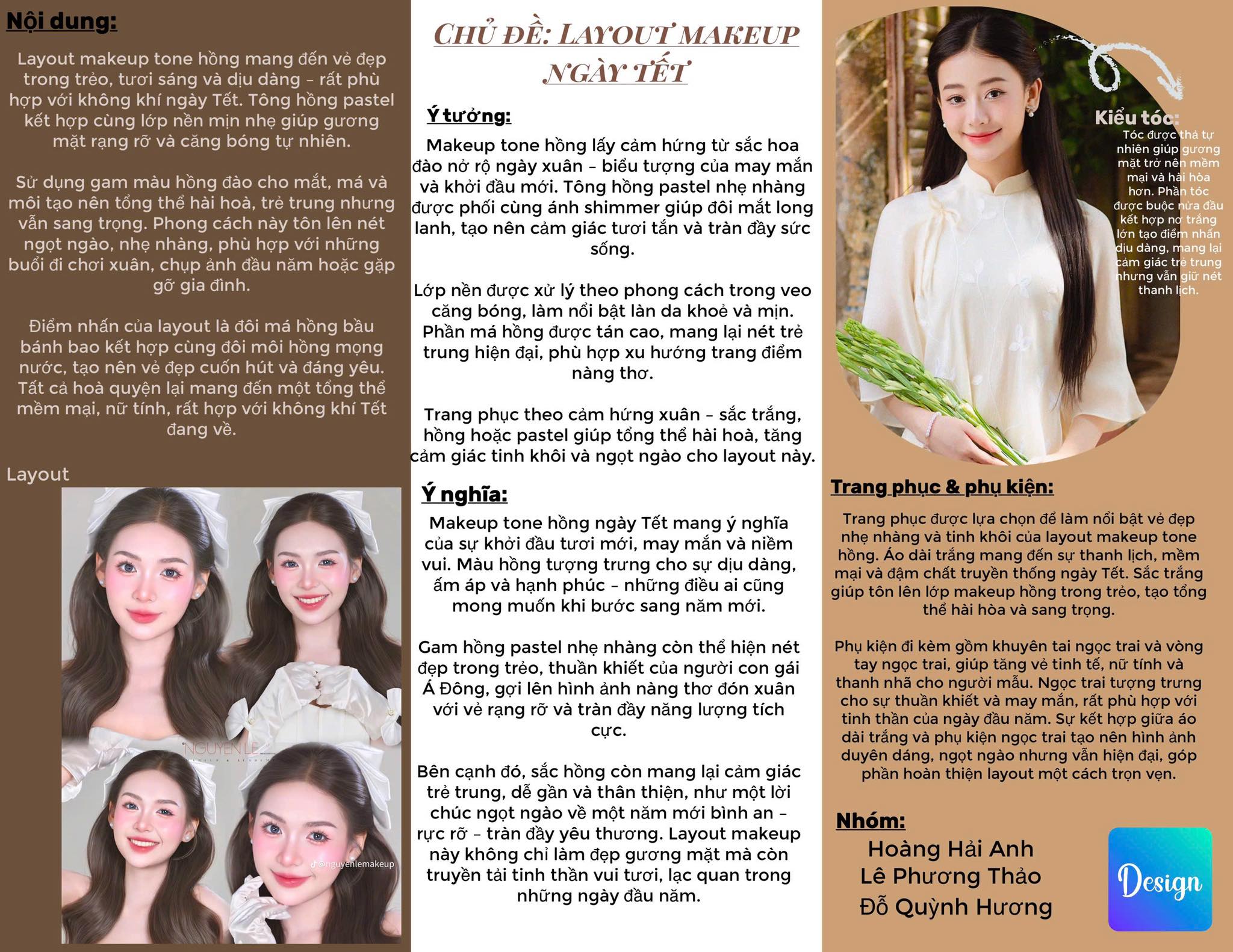 Make up theo chủ đề của sinh viên ngành Chăm sóc sắc đẹp